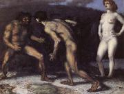 Franz von Stuck Battle for a Woman USA oil painting reproduction